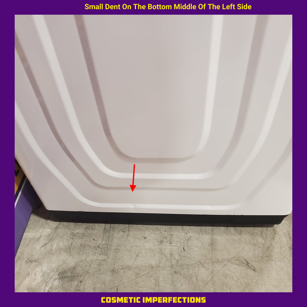 Pictures of Samsung White Top Load 5.0 Cu. Ft. Washer with Super Speed WA50R5400AW - Certified Refurbished and Samsung Front Load Electric Dryer with with Steam Sanitize+ 16111 - DVE52A5500W - Scratch & Dent (Minor) - Neu Appliance Outlet - Discount Appliance Outlet in Austin, Tx
