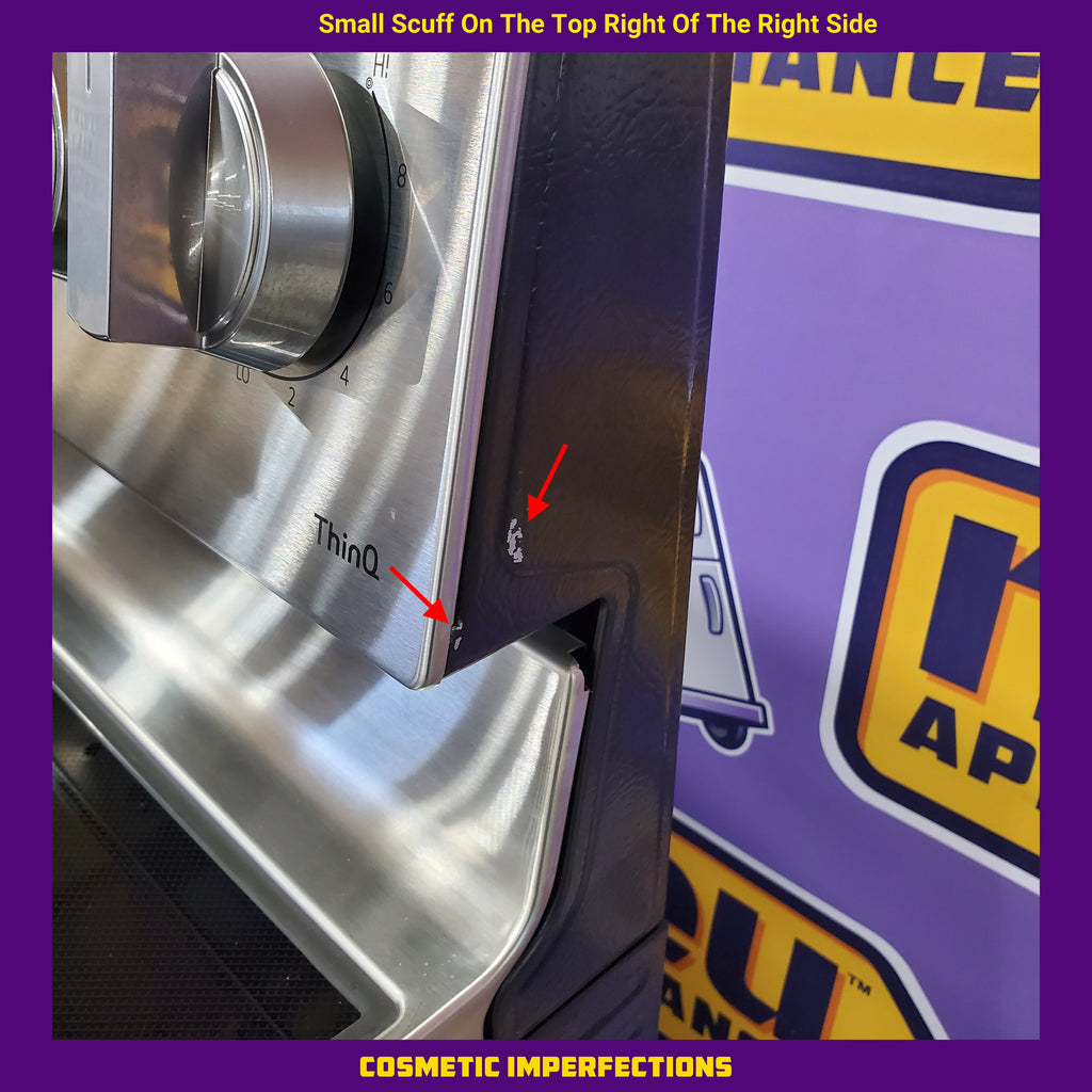 Pictures of LG 6.3 cu. ft. Smart Wi-Fi Enabled Fan Convection Electric Range with Air Fry & EasyClean® 17SD85 - LREL6323S - Scratch & Dent (Minor) - Neu Appliance Outlet - Discount Appliance Outlet in Austin, Tx