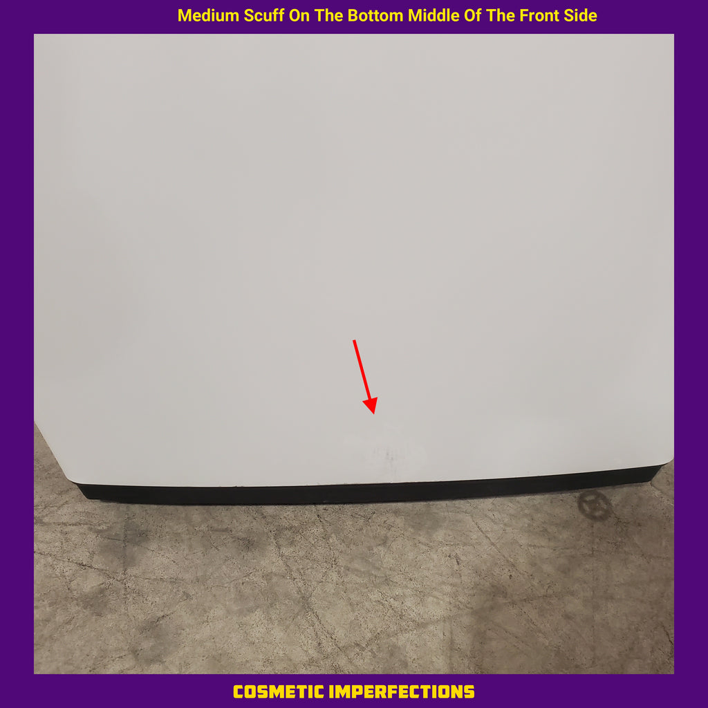 Samsung White Top Load 5.0 Cu. Ft. Washer with Active Water Jet 16096 - WA50R5200AW - Certified Refurbished and Samsung White Electric 7.4 Cu. Ft. Dryer with Sensor Dry 16085 - DVE50R5200W - Certified Refurbished