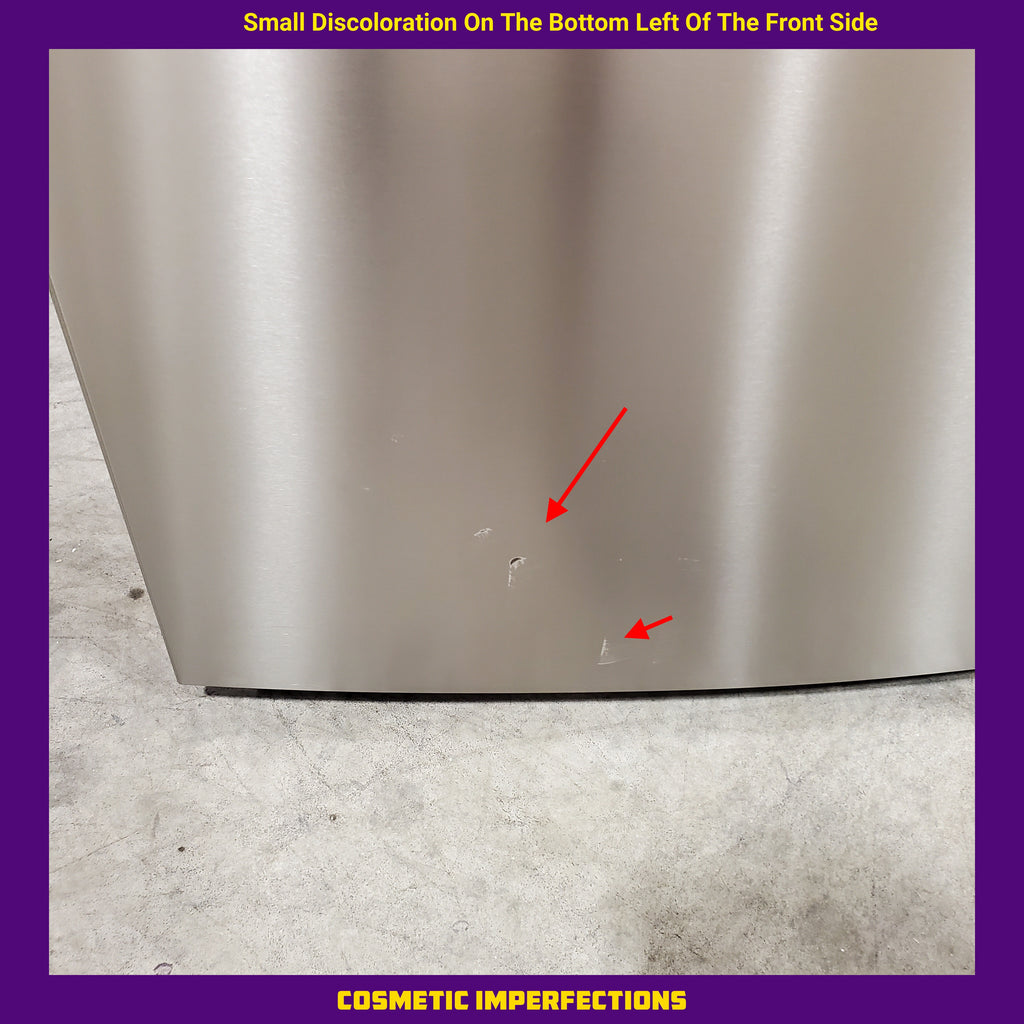 Frigidaire Gallery 20 Cu. Ft. 30" Wide Standard-Depth French Door Refrigerator in Stainless Steel 3SD817 - GRFN2023AF - Scratch & Dent (Moderate)