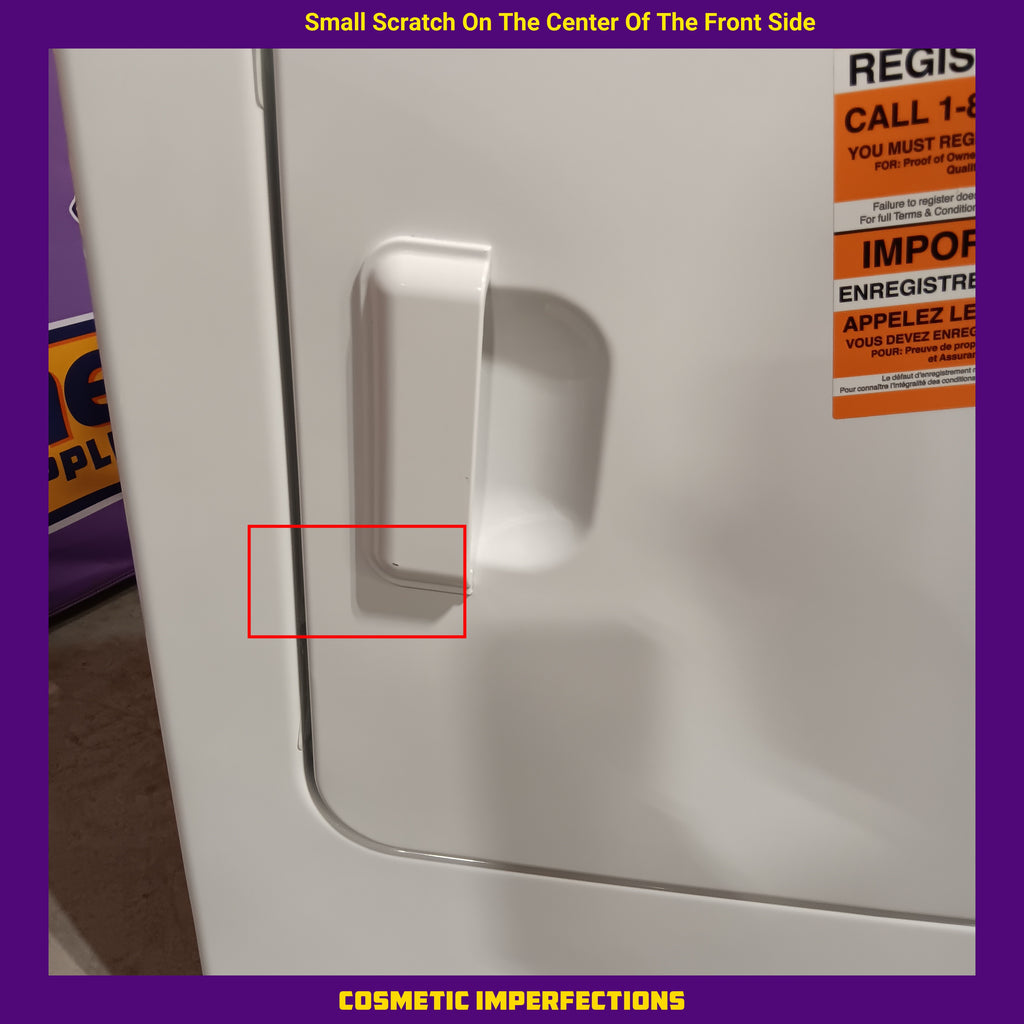 Pictures of Maytag 7.0 cu. ft Top Load Gas Dryer with Moisture Sensing 30131SD7 - MGD6200KW - Scratch and Dent (Minor) - Neu Appliance Outlet - Discount Appliance Outlet in Austin, Tx