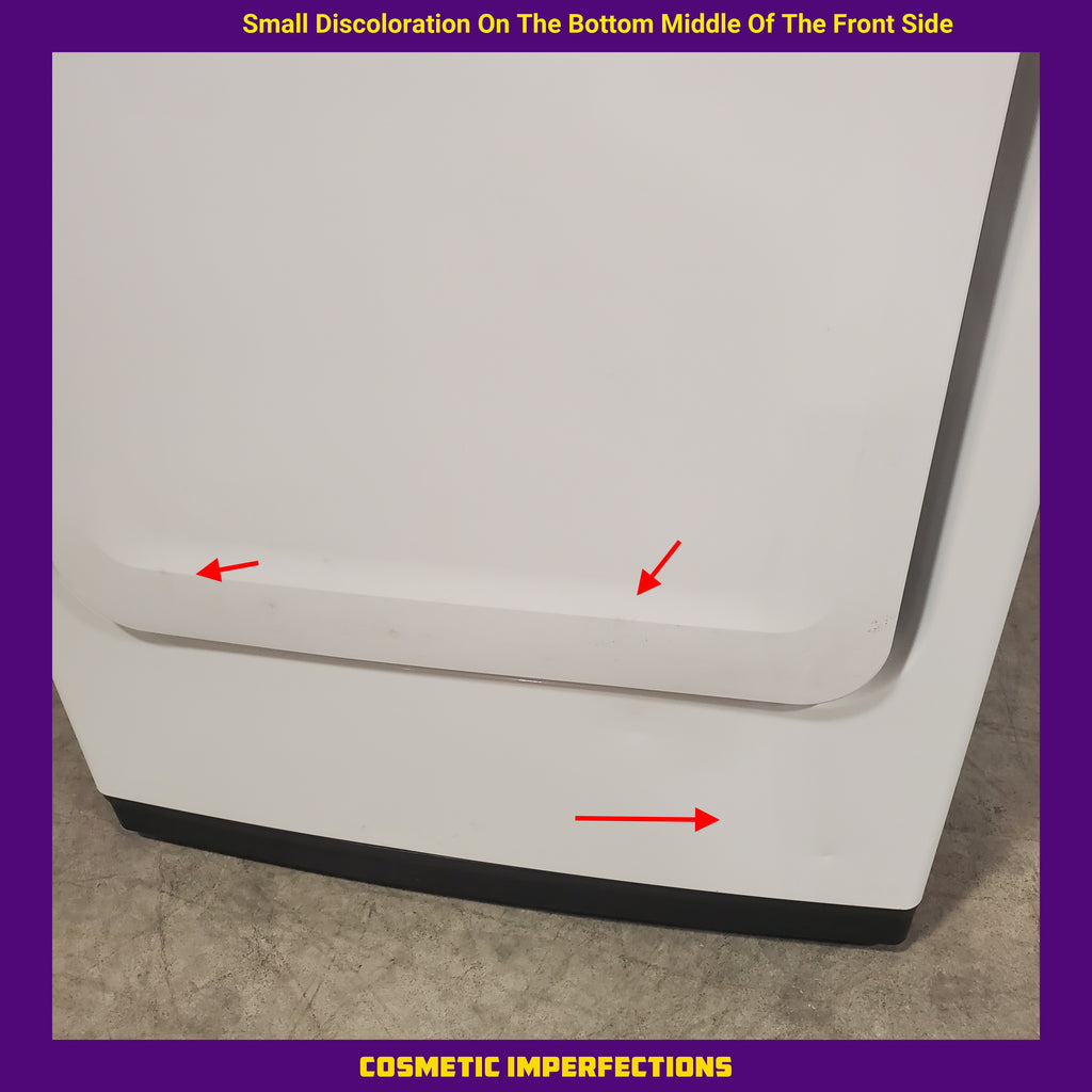 Samsung White Top Load 5.0 Cu. Ft. Washer with Active Water Jet WA50R5200AW - Certified Refurbished and Samsung White Electric 7.4 Cu. Ft. Dryer with Sensor Dry 16036 - DVE50R5200W - Certified Refurbished