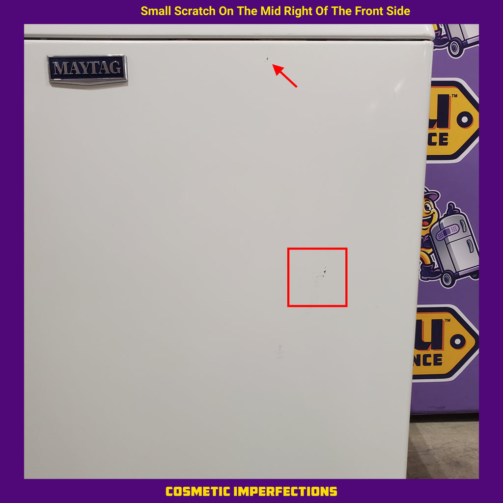 Pictures of Maytag Top Load 4.8 cu ft Washer with Deep Fill and Slow-Close Glass Lid 30133SD153 - MVW6200KW - Scratch & Dent (Minor) - Neu Appliance Outlet - Discount Appliance Outlet in Austin, Tx