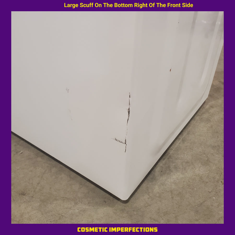 Maytag Top Load 4.8 cu ft Washer with Deep Fill and Slow-Close Glass Lid MVW6200KW - Scratch & Dent (Minor) and Maytag 7.0 cu ft Electric Dryer with Moisture Sensing and Quick Dry Cycle 16191 - MED6200KW - Scratch & Dent (Moderate)