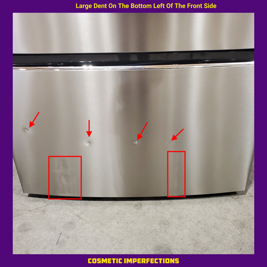 Frigidaire Gallery 22 Cu. Ft. 4-Door Counter-Depth French Door Refrigerator with Ice Maker (Fingerprint Resistant Stainless Steel) ENERGY STAR  20534SD713 - GRMC2273CF - Scratch & Dent (Major)