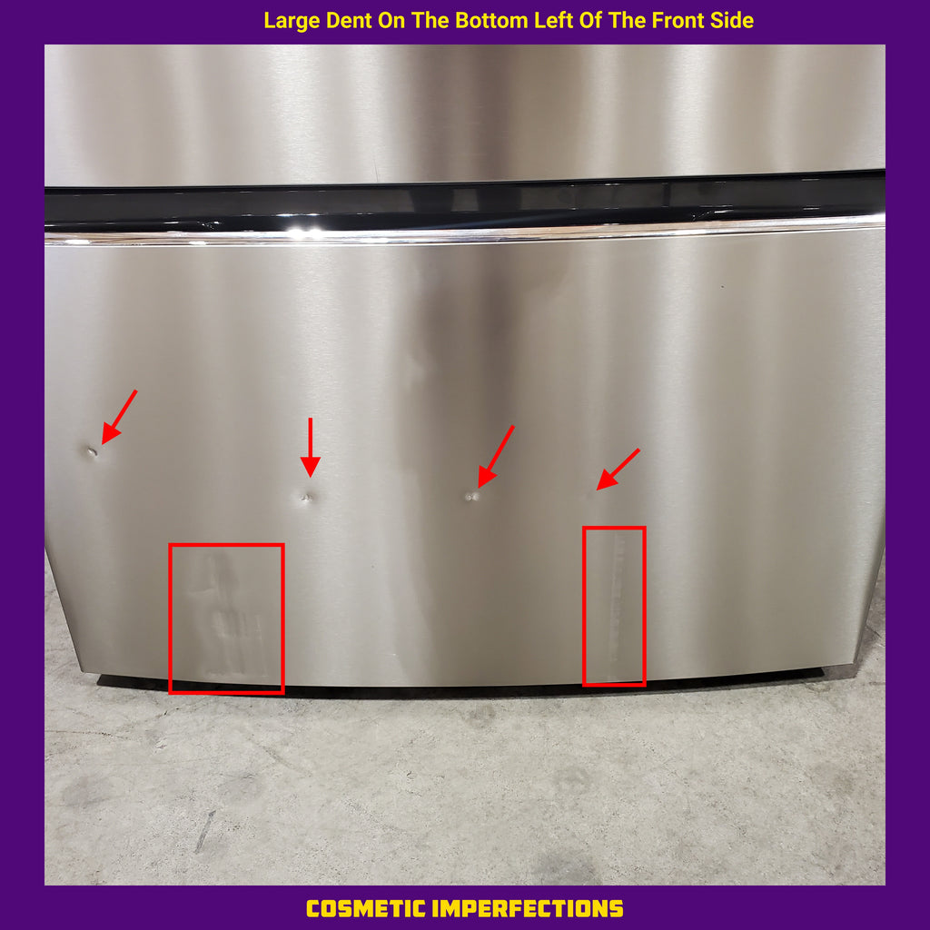 Frigidaire Gallery 22 Cu. Ft. 4-Door Counter-Depth French Door Refrigerator with Ice Maker (Fingerprint Resistant Stainless Steel) ENERGY STAR  20534SD713 - GRMC2273CF - Scratch & Dent (Major)