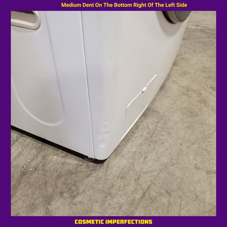 LG 4.5 cu. ft. Front Load Washer with Steam and Built-In Intelligence in White 251318SD1348 - WM4000HWA - Scratch & Dent (Moderate)