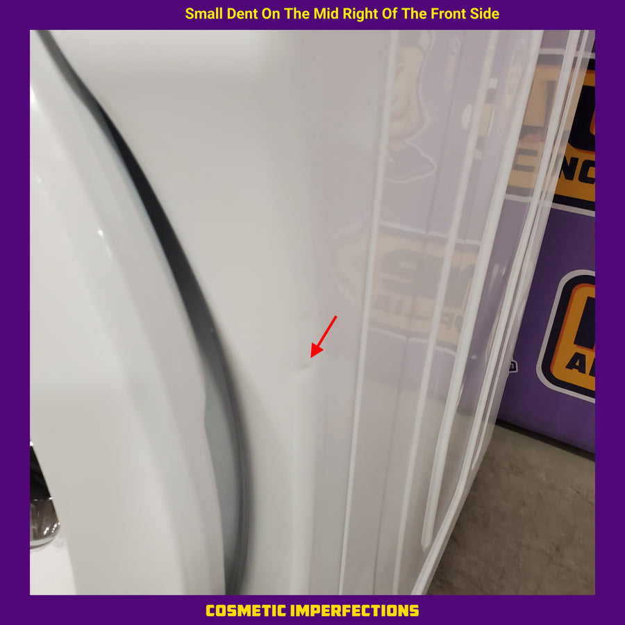Whirlpool White Front Load Energy Star 4.5 Cu. Ft. Washer with Tumble Fresh Option and Sanitize Cycle with Oxi 251318SD1341 - WFW4720RW - Scratch and Dent (Moderate)