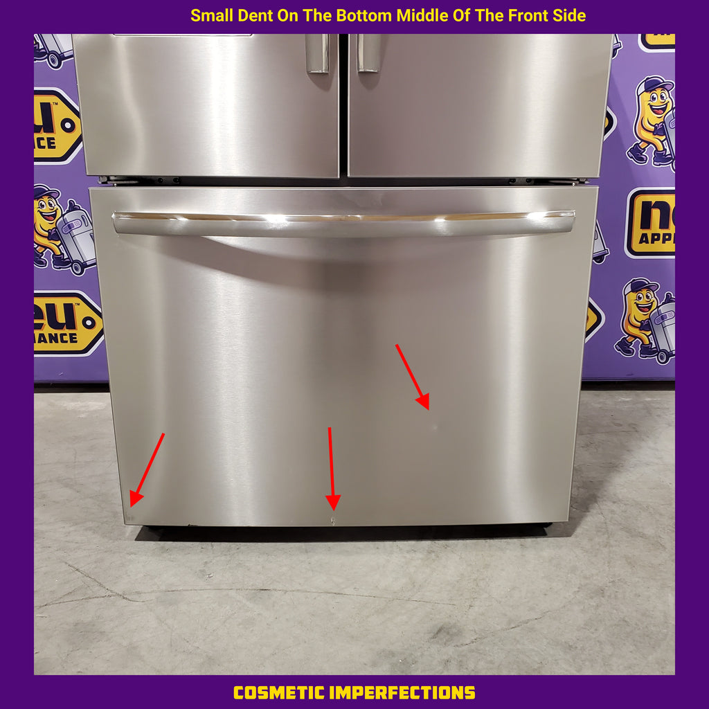 Frigidaire Gallery 28 Cu. Ft. Standard-Depth French Door Refrigerator in Stainless Steel 22131SD93 - GRFS2853AFL - Scratch & Dent (Minor)