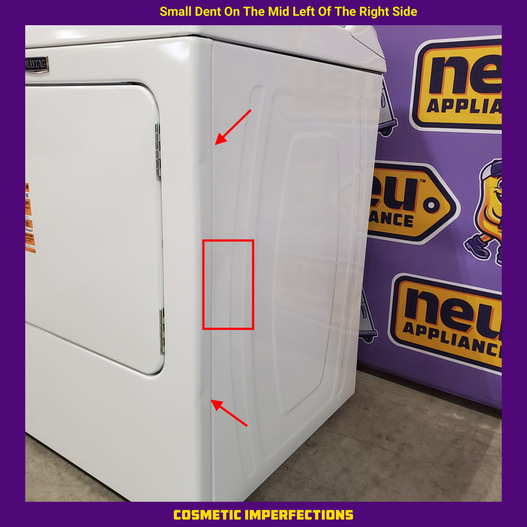 Pictures of Maytag Top Load 4.8 cu ft Washer with Deep Fill and Slow-Close Glass Lid MVW6200KW - Scratch & Dent (Minor) and Maytag 7.0 cu. ft Top Load Gas Dryer with Moisture Sensing 16171 - MGD6200KW - Scratch and Dent (Minor) - Neu Appliance Outlet - Discount Appliance Outlet in Austin, Tx
