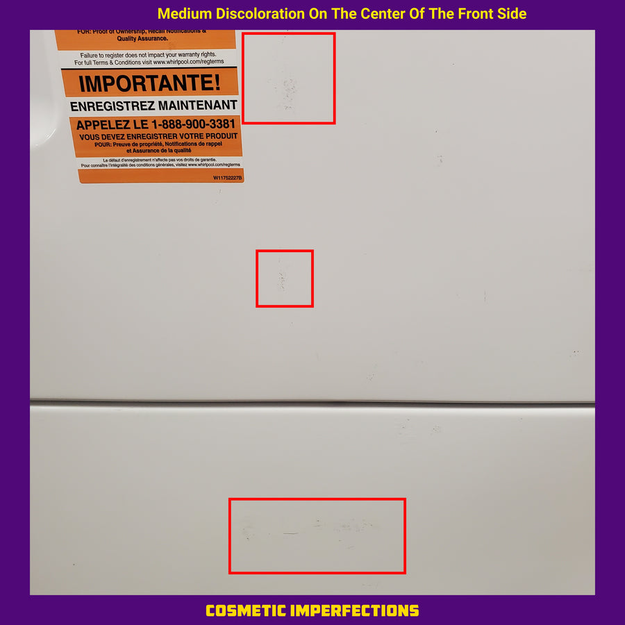 Maytag Top Load 4.8 cu ft Washer with Deep Fill and Slow-Close Glass Lid MVW6200KW - Scratch & Dent (Minor) and Maytag 7.0 cu ft Electric Dryer with Moisture Sensing and Quick Dry Cycle 16195 - MED6200KW - Scratch & Dent (Moderate)