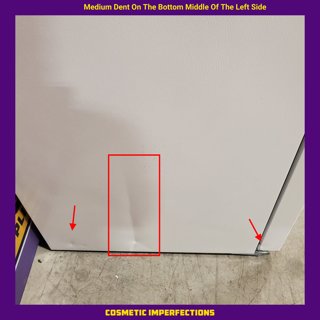 Pictures of Frigidaire 30 in. Width 18.3 cu. ft. Top Freezer Refrigerator with EvenTemp Cooling System in White 20SD001 - FFTR1835VW - Scratch & Dent (Moderate) - Neu Appliance Outlet - Discount Appliance Outlet in Austin, Tx