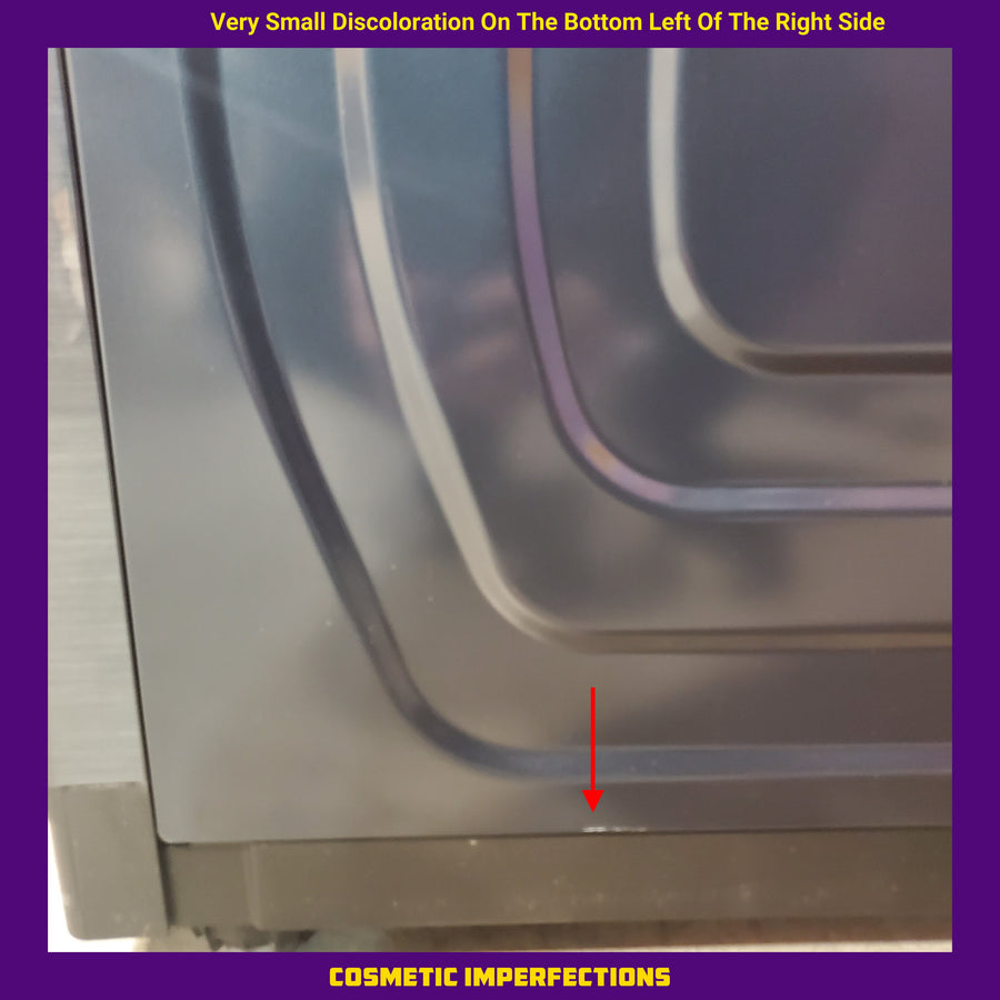 Samsung Stainless Steel 5.0 Cu. Ft. Washer with SuperSpeed and Active WaterJet WA50R5400AV - Certified Refurbished and Samsung Electric 7.4 Cu. Ft. Dryer with PetCare Dry and Steam Sanitize+ DVE54CG7150D - Scratch and Dent (Moderate)