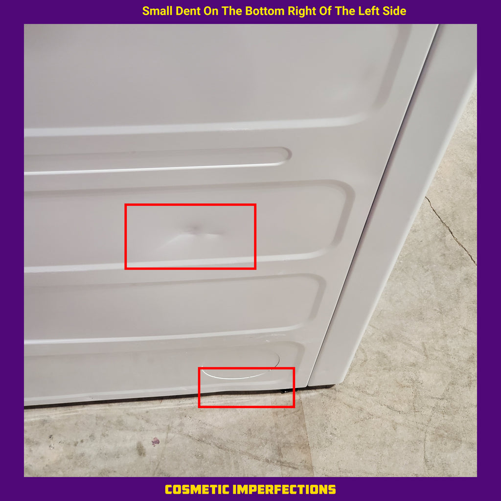 Pictures of GE White Electric 7.2 Cu. Ft. Capacity Dryer with Up to 120 Ft. Venting and Reversible Door 1CR04122 - GTD38EASWWS - Certified Refurbished - Neu Appliance Outlet - Discount Appliance Outlet in Austin, Tx