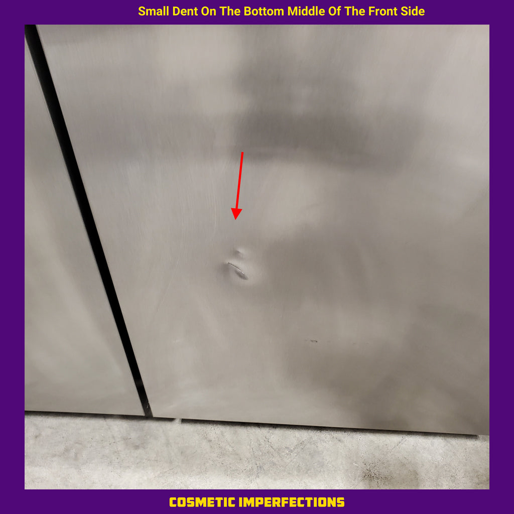 Frigidaire 25.6 cu. ft. ENERGY STAR Side by Side Refrigerator with Exterior Water and Ice Dispenser in Stainless Steel 3SD1061 - FRSS2623AS - Scratch & Dent (Minor)