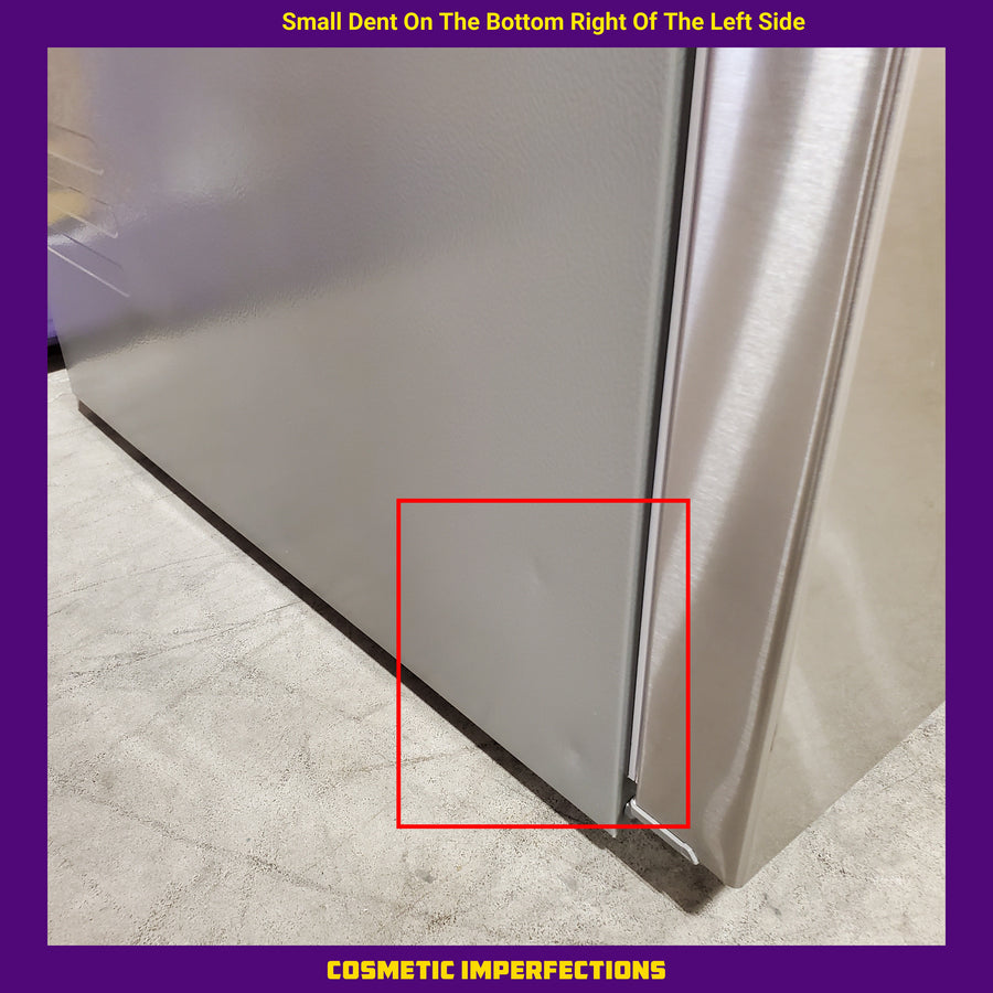 Vissani 18.7 cu. ft. Bottom Freezer Refrigerator in Stainless Steel 25139SD792 - MDBF18SS - Scratch & Dent (Moderate)