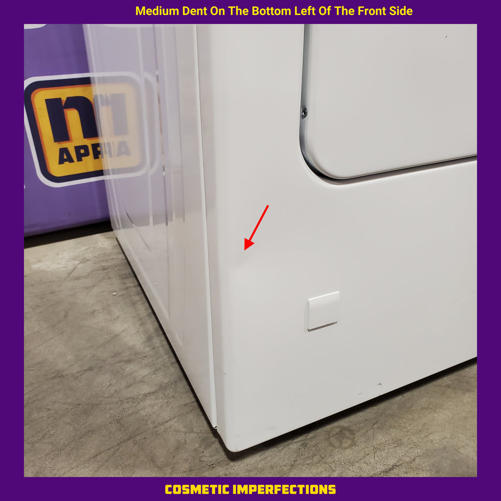 Maytag Top Load 4.8 cu ft Washer with Deep Fill and Slow-Close Glass Lid MVW6200KW - Scratch & Dent (Moderate) and Maytag 7.0 cu. ft Top Load Gas Dryer with Moisture Sensing 16199 - MGD6200KW - Scratch and Dent (Moderate)