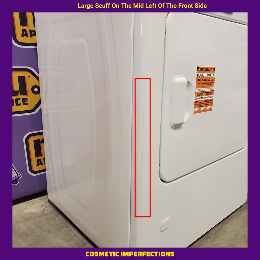 Maytag Top Load 4.8 cu ft Washer with Deep Fill and Slow-Close Glass Lid MVW6200KW - Scratch & Dent (Minor) and Maytag 7.0 cu. ft Top Load Gas Dryer with Moisture Sensing 16198 - MGD6200KW - Scratch and Dent (Minor)