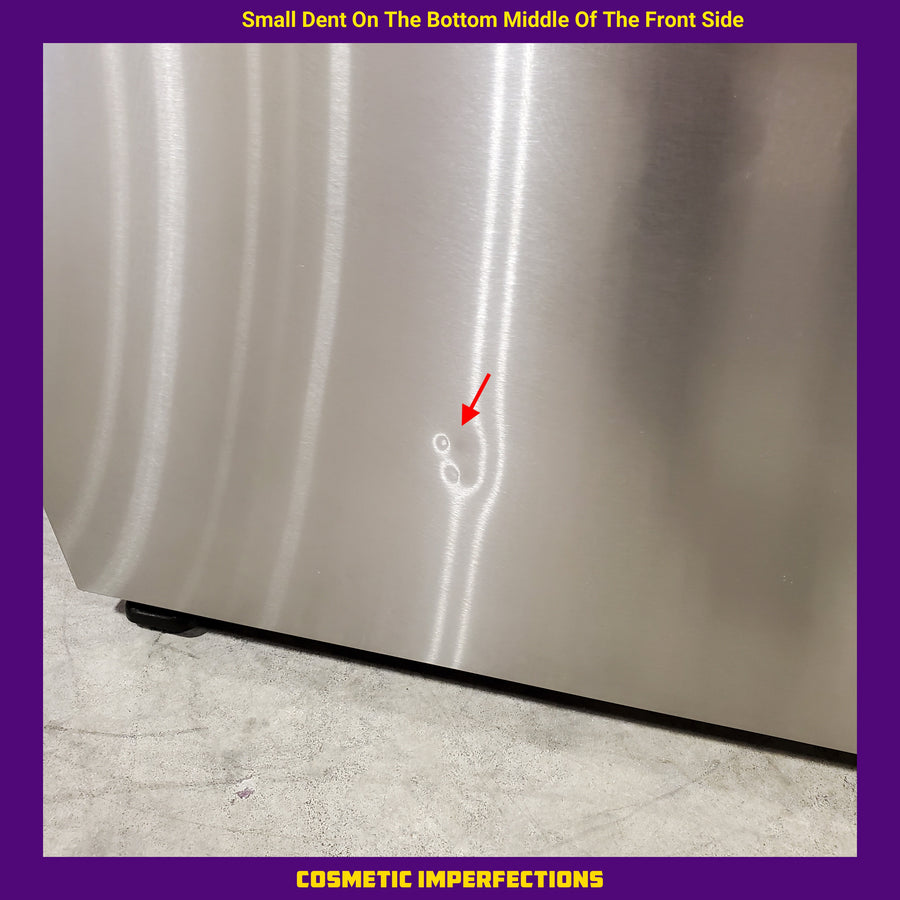 Samsung Bespoke Stainless Steel 3 Door French Door 30 Cu. Ft. Refrigerator with EZ Open Handle and Dual Ice Makers 22134SD235 - RF30BB6200QL - Scratch and Dent (Major)