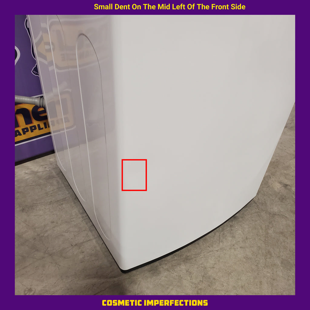 Pictures of LG Top Load 4.1 Cu. Ft. Washer with TurboDrum Technology in White WT6105CW - Scratch & Dent (Minor) and LG 7.3 Cu. Ft. Electric Rear Control Ultra Large Capacity Dryer in White with Sensor Dry 16122 - DLE6100W - Open Box - Neu Appliance Outlet - Discount Appliance Outlet in Austin, Tx