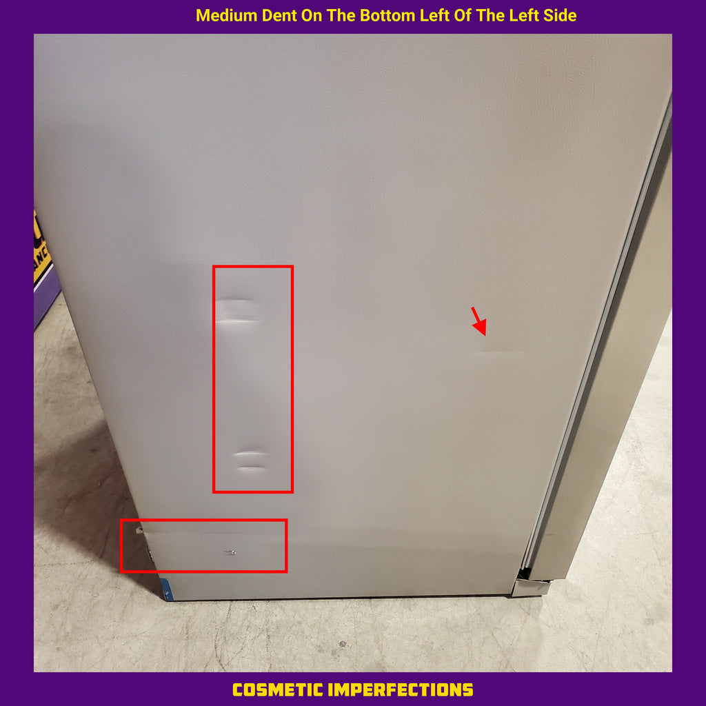 Pictures of Frigidaire 33" Wide 22.3 cu. ft. ENERGY STAR Side by Side Refrigerator Stainless Steel with Exterior Water and Ice Dispenser 4SD458 - FRSS2323AS - Scratch & Dent (Major) - Neu Appliance Outlet - Discount Appliance Outlet in Austin, Tx