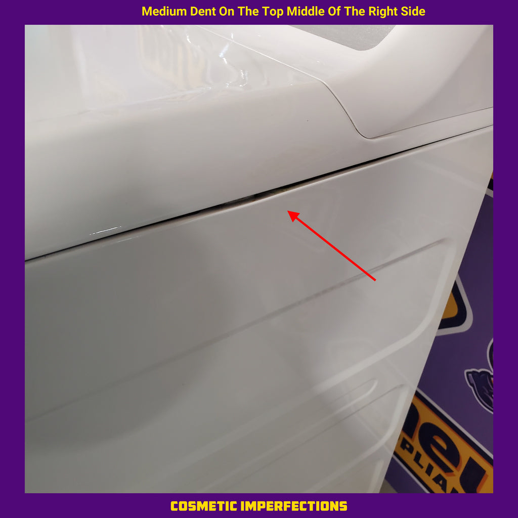 Pictures of GE White Electric Aluminized Alloy Drum 7.2 Cu. Ft. Dryer with Sensor Dry and Extended Tumble GTD45EASJWS - Certified Refurbished - Neu Appliance Outlet - Discount Appliance Outlet in Austin, Tx