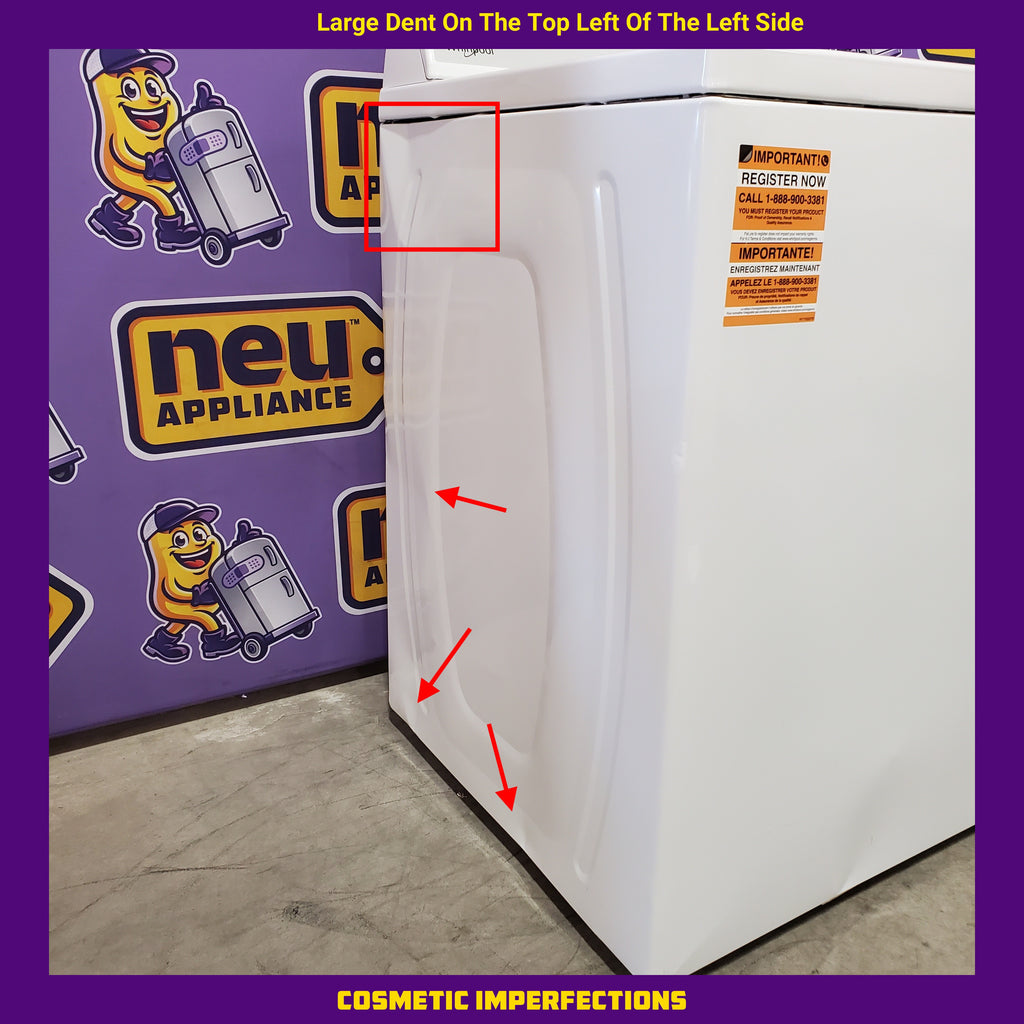 Pictures of Whirlpool 3.8 cu. ft. White Top Load Washing Machine with Soaking Cycles 30132SD78 - Scratch & Dent (Major) - Neu Appliance Outlet - Discount Appliance Outlet in Austin, Tx