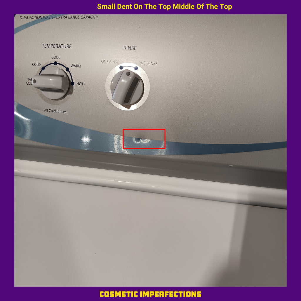 Pictures of Crosley White 3.5 Cu. Ft. Top Load 9 Cycle Washer with Late Lid Lock CAW9352EW1 - Certified Refurbished - Neu Appliance Outlet - Discount Appliance Outlet in Austin, Tx