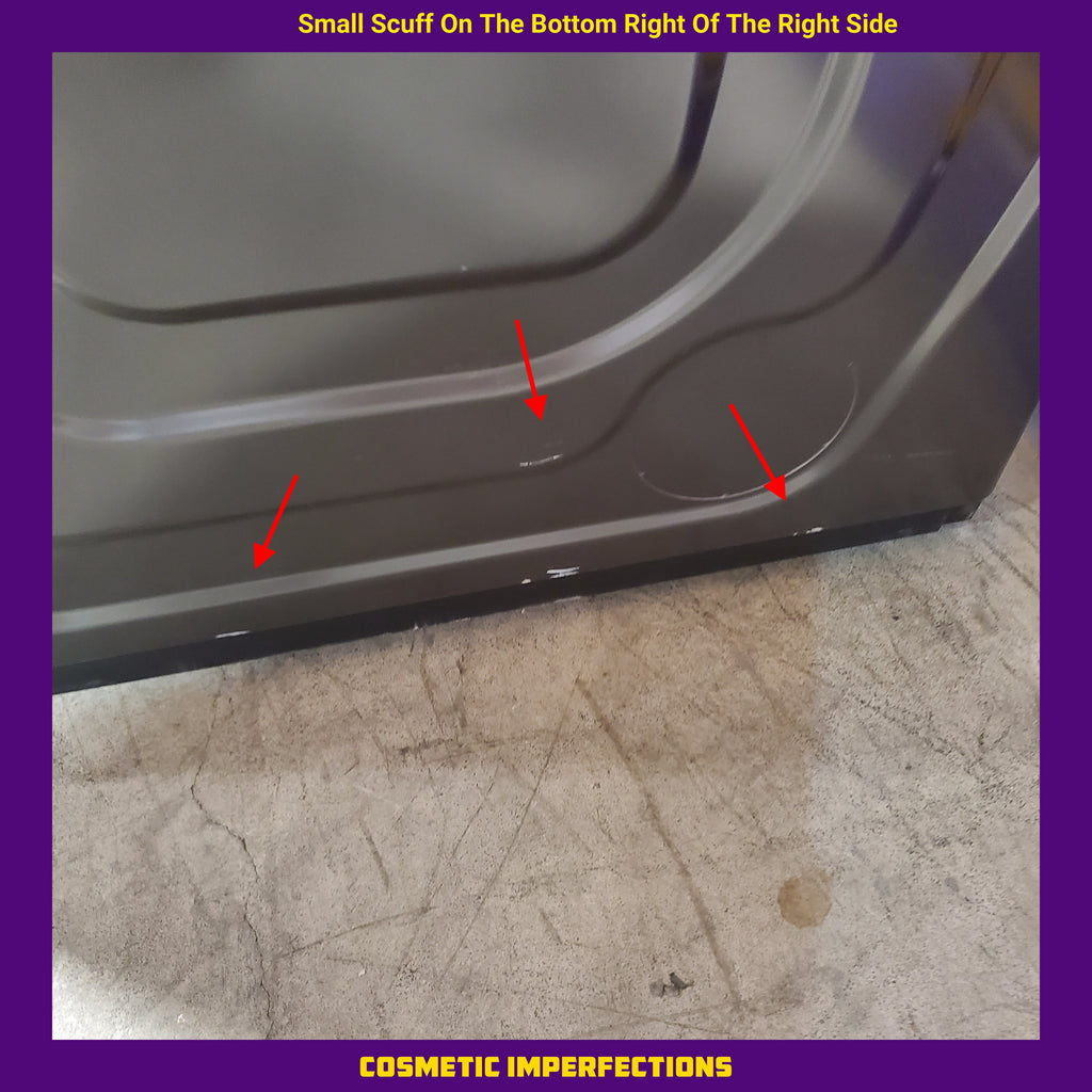 Samsung 4.5 cu. ft. Capacity Top Load Washer with Active WaterJet in Platinum WA45T3400AP - Certified Refurbished and Samsung 7.4 cu. ft. Smart Electric Dryer with Sensor Dry 16042 - DVE47CG3500V - Scratch & Dent (Minor)