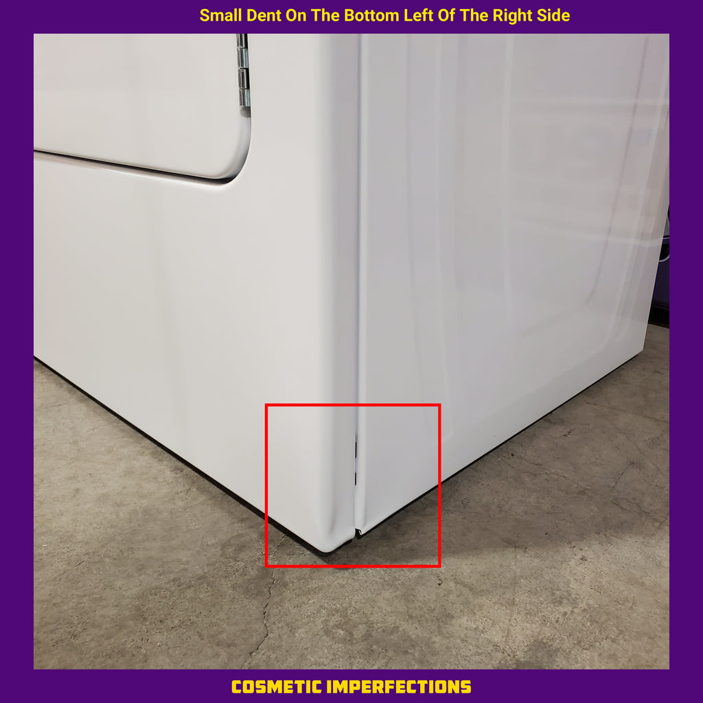 Pictures of Maytag 7.0 cu ft Electric Dryer with Moisture Sensing and Quick Dry Cycle 30132SD70 - MED6200KW - Scratch & Dent (Moderate) - Neu Appliance Outlet - Discount Appliance Outlet in Austin, Tx
