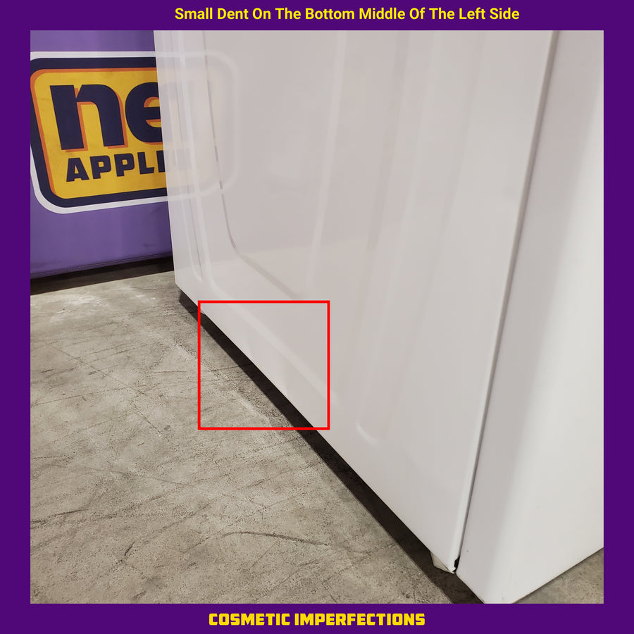 Maytag Top Load 4.8 cu ft Washer with Deep Fill and Slow-Close Glass Lid MVW6200KW - Scratch & Dent (Minor) and Maytag 7.0 cu ft Electric Dryer with Moisture Sensing and Quick Dry Cycle 16191 - MED6200KW - Scratch & Dent (Moderate)