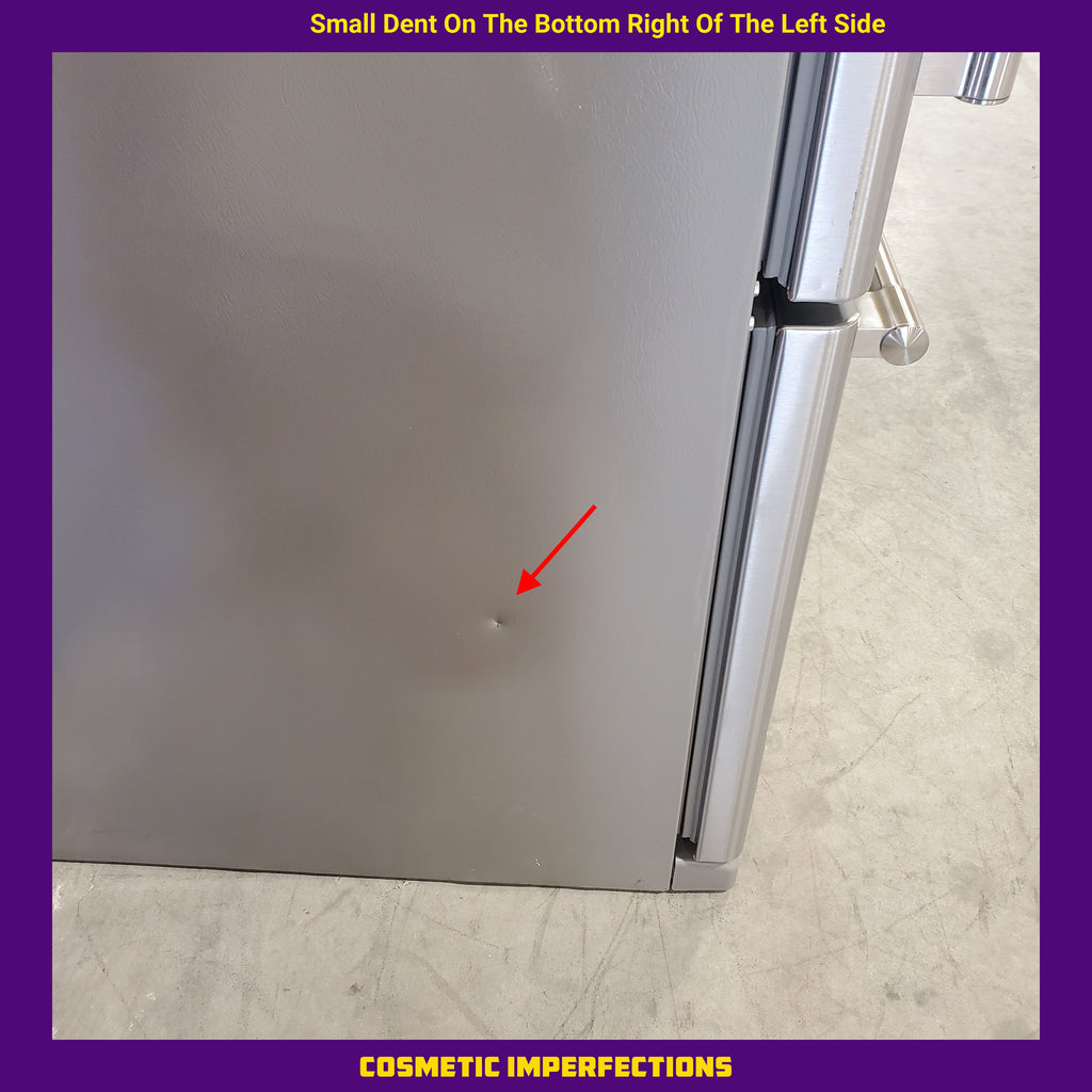 Pictures of Maytag Fingerprint Resistant Stainless Steel 19 Cu. Ft. Bottom Mount Refrigerator with FreshLock Crispers and BrightSeries LED Lighting MBF1958FEZ - Certified Refurbished - Neu Appliance Outlet - Discount Appliance Outlet in Austin, Tx