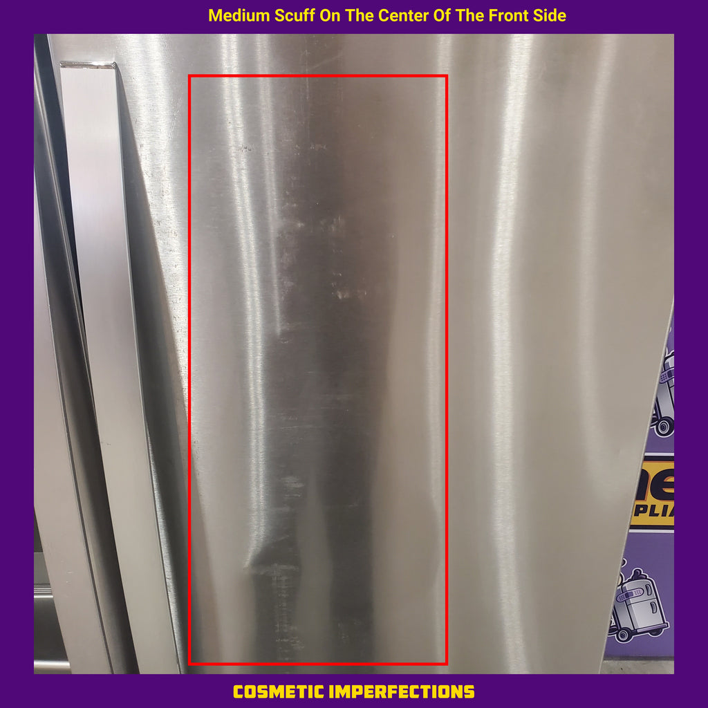 Pictures of Whirlpool Counter Depth 20.6 cu. ft. Side by Side Refrigerator in Fingerprint-Resistant Stainless Steel with In Door Ice and Water Dispenser - 1CR375 - WRS571CIHZ - Certified Refurbished - Neu Appliance Outlet - Discount Appliance Outlet in Austin, Tx