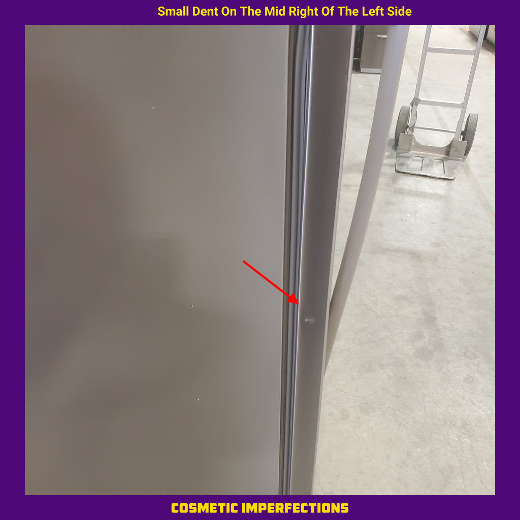 Pictures of Whirlpool Monochromatic Stainless Steel 18 cu ft 30" Wide ENERGY STAR Top-Freezer Refrigerator with Clear, Humidity Controlled Crispers WRT148FZDM - Scratch & Dent - Minor - Neu Appliance Outlet - Discount Appliance Outlet in Austin, Tx
