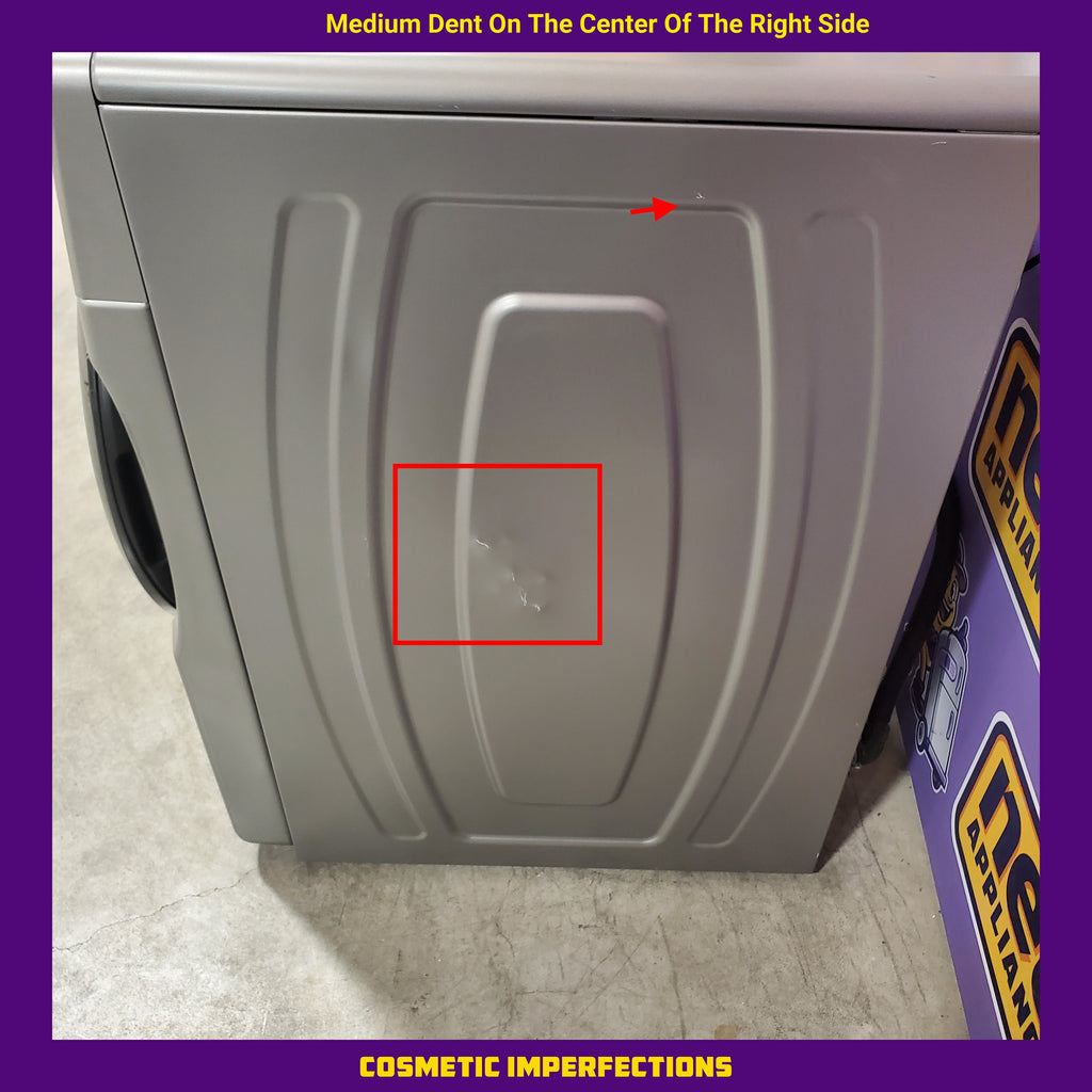 Whirlpool Radiant Silver 4.5 cu. ft. Smart Front Load ENERGY STAR® Washer with FreshFlow™ Vent System 5SD173 - WFW5720RR - Scratch & Dent (Minor)