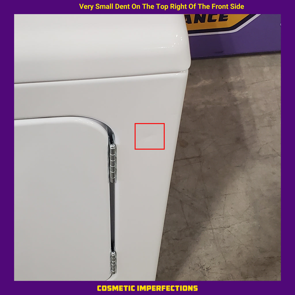 Pictures of Maytag 4.5 cu. ft. Capacity Top Load Washer with Power™ Agitator and Deep Fill MVW4505MW - Open Box and Maytag 7.0 cu. ft. Capacity Top Load Electric Wrinkle Prevent Dryer MED4500MW - Scratch & Dent (Minor) - Neu Appliance Outlet - Discount Appliance Outlet in Austin, Tx
