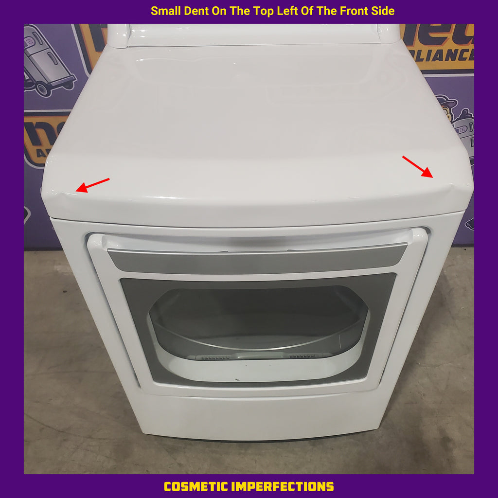 Pictures of LG 4.5 cu. ft. Top Load Washer with Impeller WT7100CW - Certified Refurbished and LG 7.3 cu. ft. Ultra Large Capacity Electric Dryer with EasyLoad™ Door 16084 - DLE7400WE - Certified Refurbished - Neu Appliance Outlet - Discount Appliance Outlet in Austin, Tx