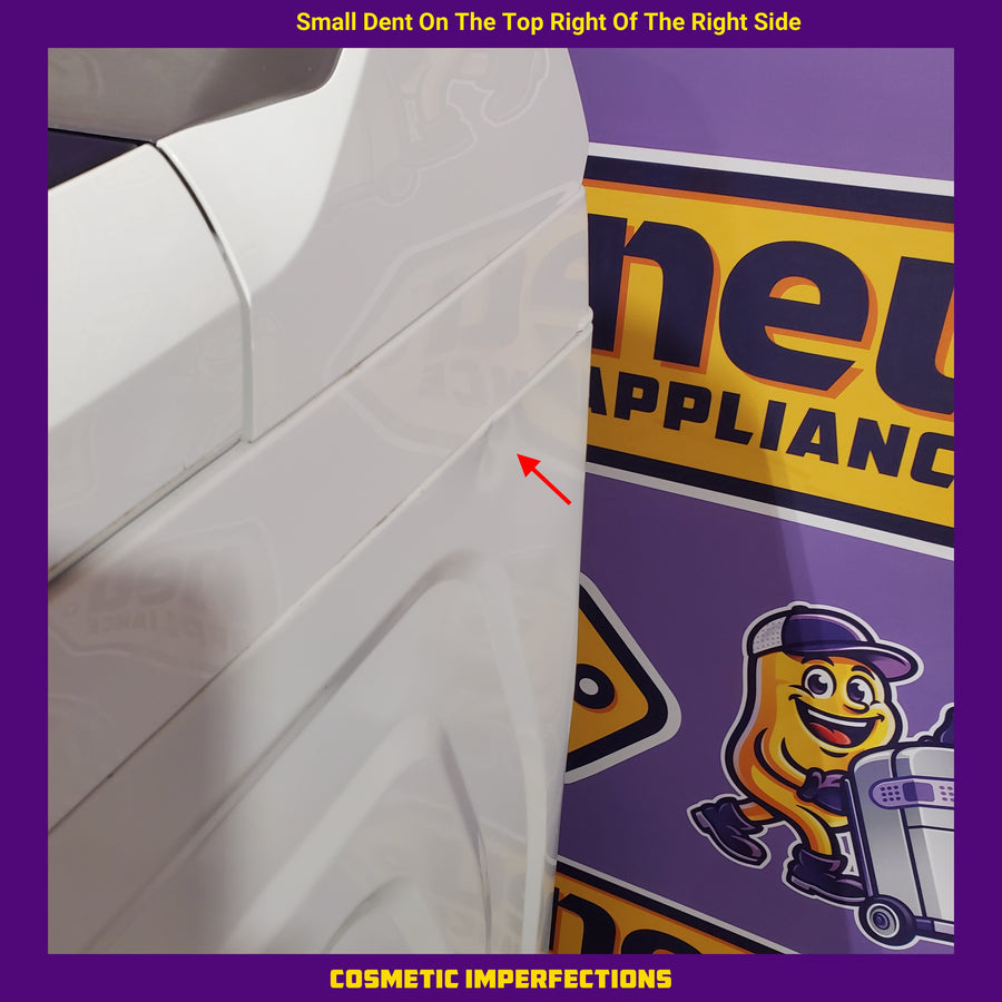 Samsung Top Load 5.0 Cu. Ft. Washer with Super Speed in White 31135SD249 - WA50R5400AW - Scratch & Dent (Moderate)