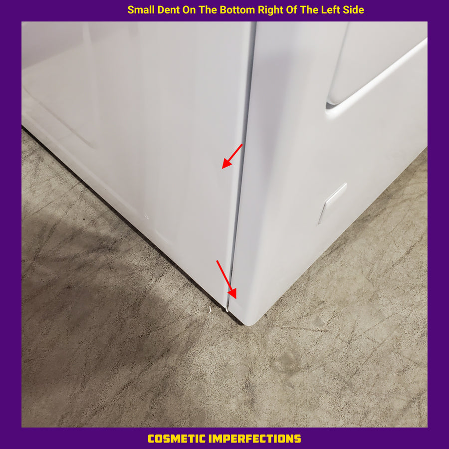 Maytag 7-cu ft Vented Gas Dryer in White 22231SD296 - MGD4005SW - Scratch & Dent (Minor)