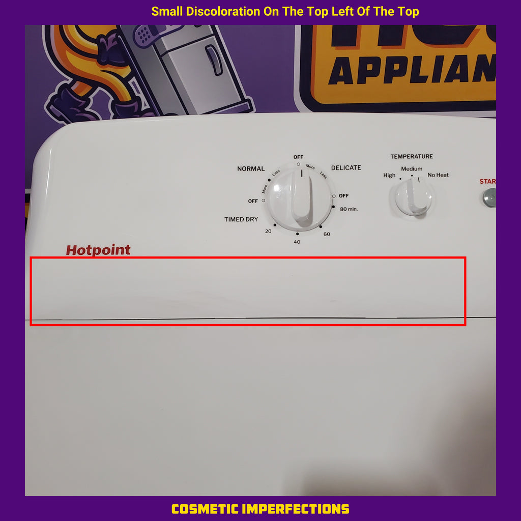 Hotpoint® 4.0 cu. ft. Capacity Washer with Cold Plus and Water Level Control HTW265ASWWW - Scratch & Dent (Minor) and Hotpoint 6.2 cu. ft. Capacity Electric Dryer with Up To 120 ft. Venting and Shallow Depth 16180 - HTX26EASWWW - Scratch & Dent (Minor)