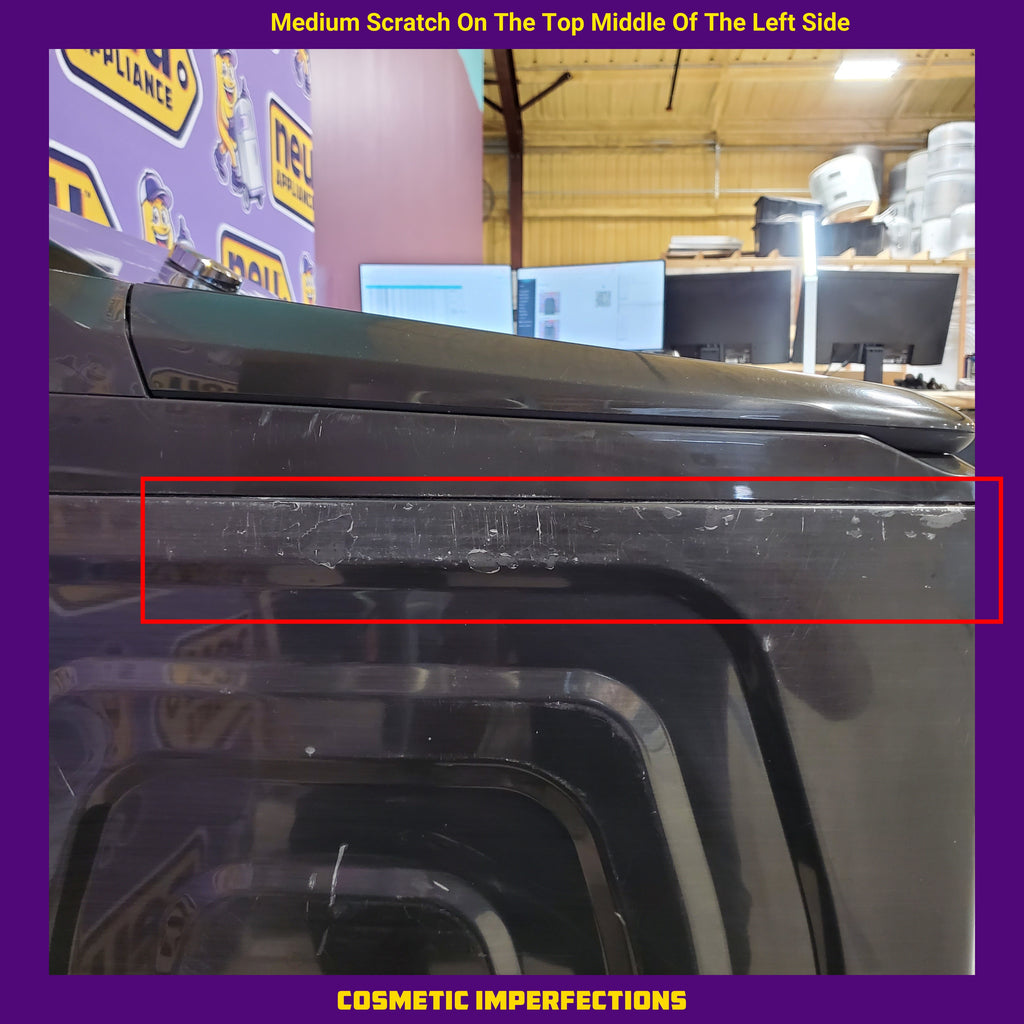 Pictures of Samsung 5.0 cu. ft. Energy Star Top Load Washer with Active Water Jet in Black Stainless Steel WA50R5400AV - Certified Refurbished - Neu Appliance Outlet - Discount Appliance Outlet in Austin, Tx