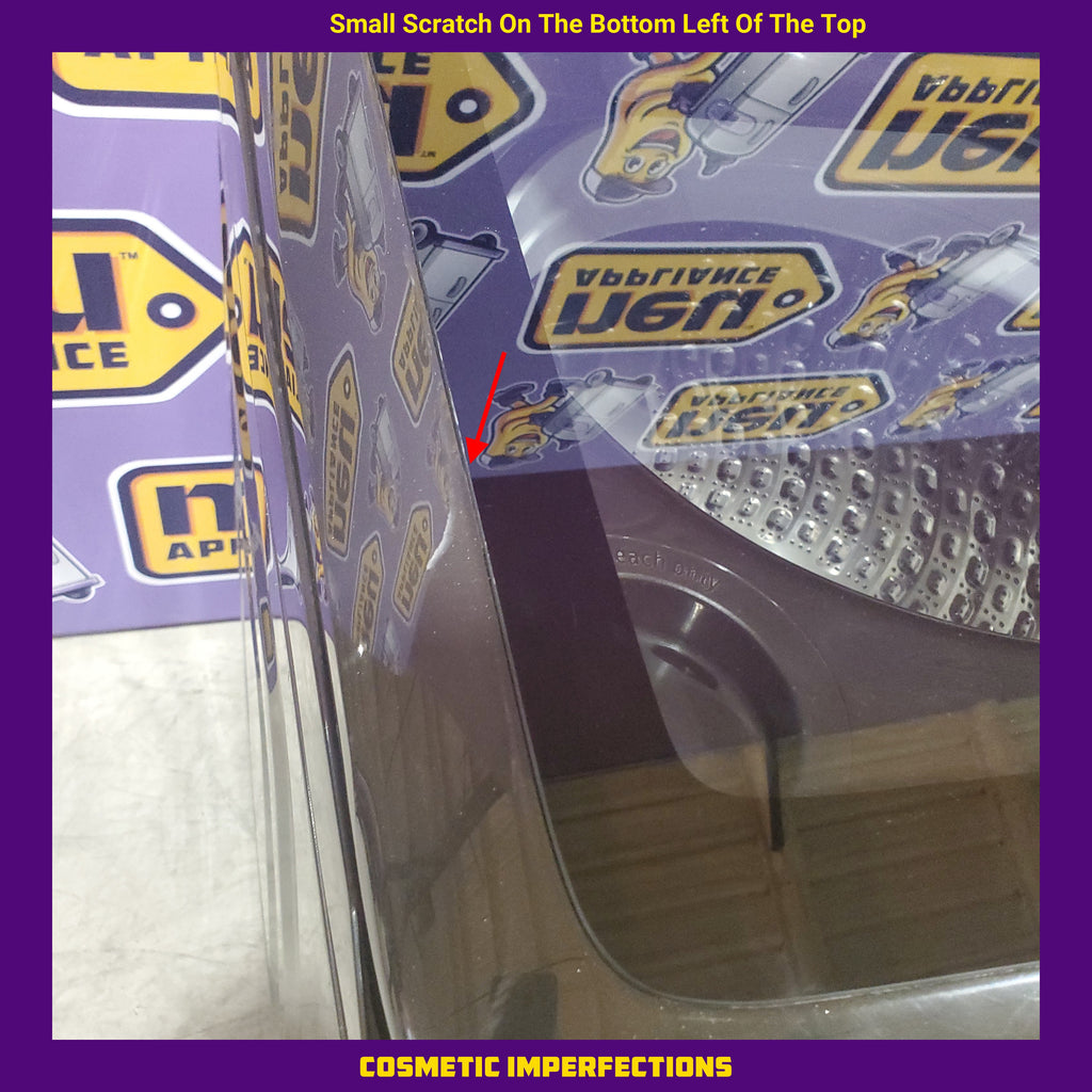 Pictures of Samsung 5.0 cu. ft. Energy Star Top Load Washer with Active Water Jet in Black Stainless Steel 1CR03192 - WA50R5400AV - Certified Refurbished - Neu Appliance Outlet - Discount Appliance Outlet in Austin, Tx