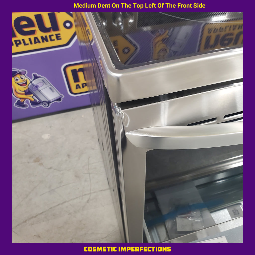 Pictures of LG Stainless Steel 6.3 cu ft. Smart Wi-Fi Enabled True Convection InstaView® Electric Range with Air Fry and 10-Minute EasyClean® Cycle LREL6325F - Scratch & Dent (Minor) - Neu Appliance Outlet - Discount Appliance Outlet in Austin, Tx