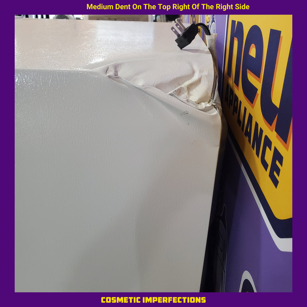 Pictures of Frigidaire 20 Cu. Ft. ENERGY STAR Garage Ready White Upright Freezer with EvenTemp™ Cooling System 4SD454 - FFUE2024AW - Scratch & Dent (Moderate) - Neu Appliance Outlet - Discount Appliance Outlet in Austin, Tx