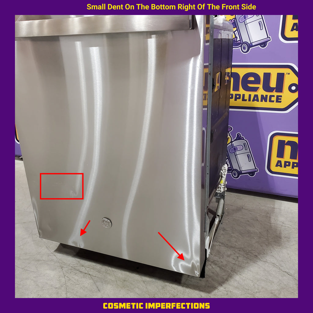Pictures of GE ENERGY STAR Fingerprint Resistant Top Control with Stainless Steel Interior Dishwasher with Sanitize Cycle 25137SD720 - GDT650SYVFS - Scratch & Dent (Major) - Neu Appliance Outlet - Discount Appliance Outlet in Austin, Tx