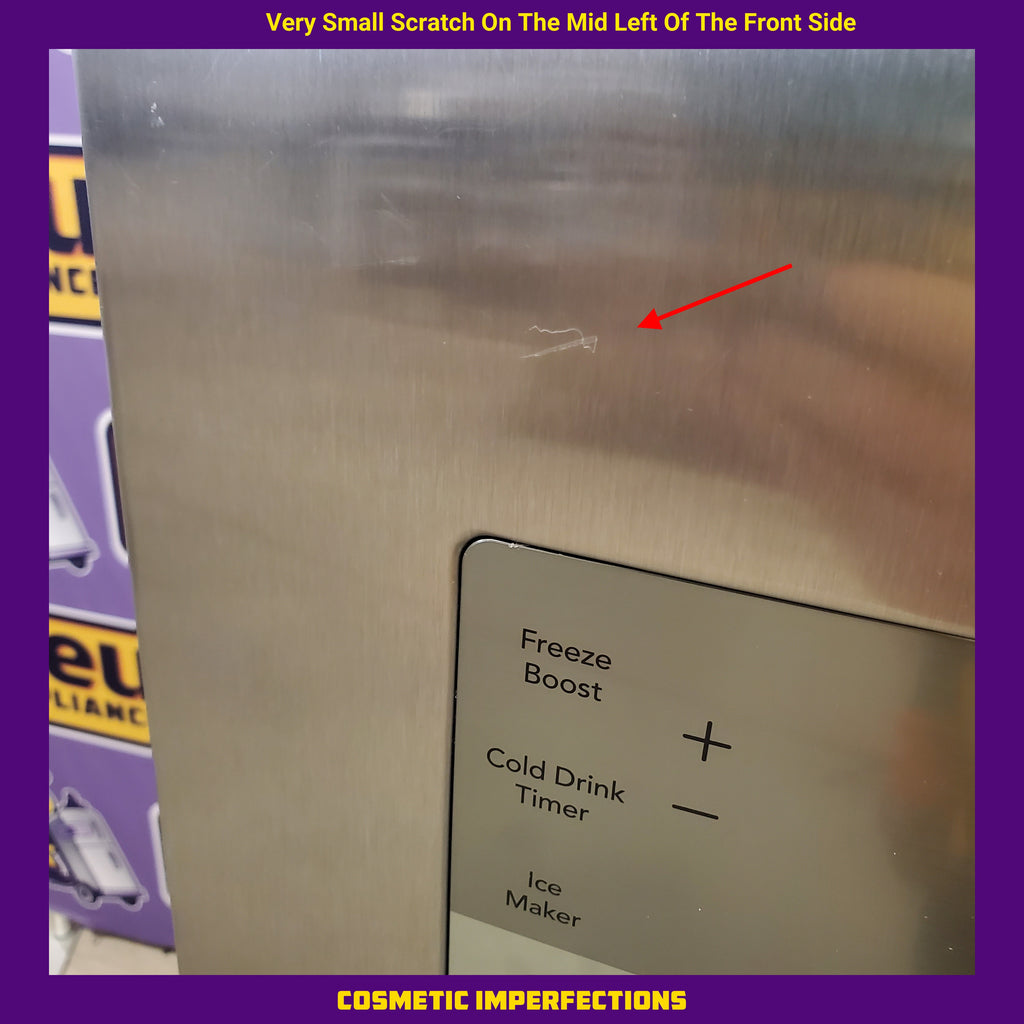 Frigidaire Gallery Smudge Proof Stainless Steel 26 Cu. Ft. Side by Side Refrigerator with Bright LED Lighting 3SD892 - GRSS2652AF - Scratch & Dent (Minor)