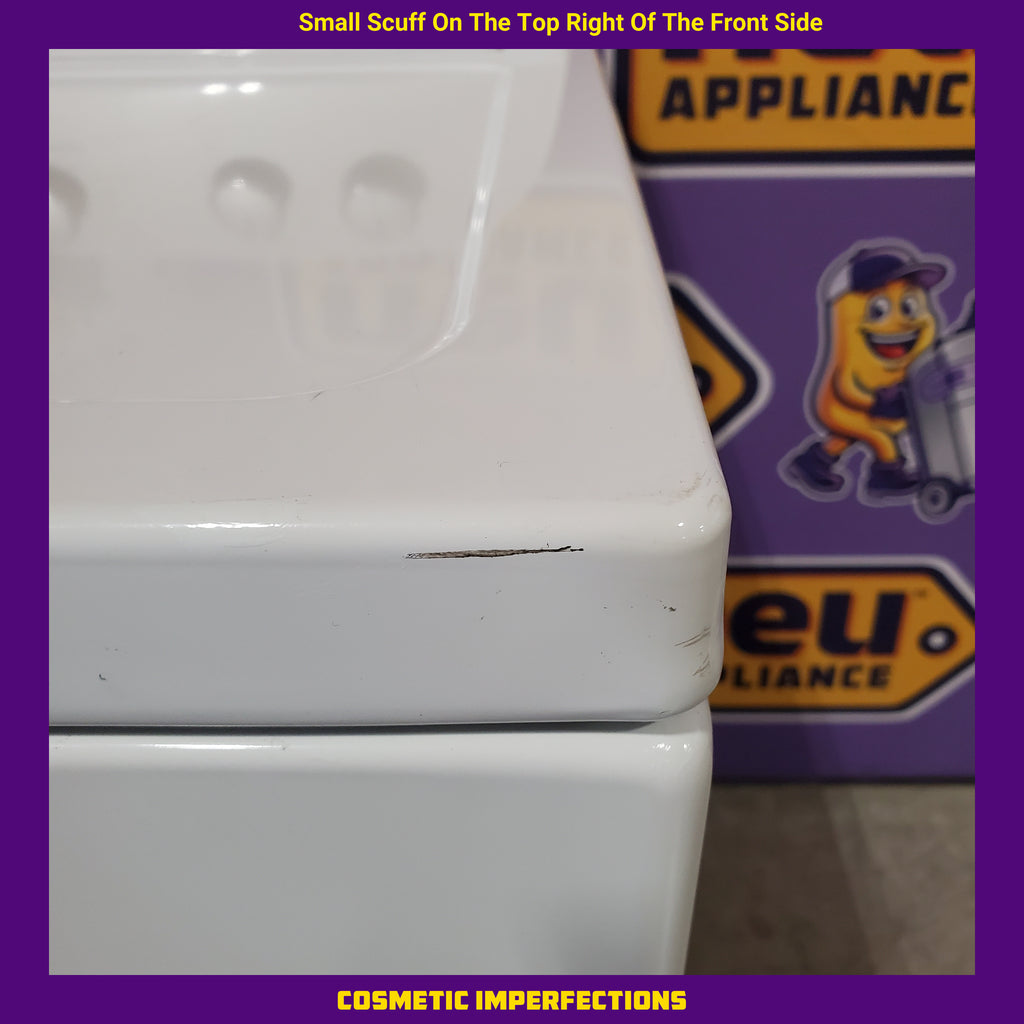 Pictures of Whirlpool 7.0 cu. ft. Top Load Gas Dryer with AutoDry™ Drying System with Wrinkle Shield™ Option 30132SD67 - WGD4950HW - Scratch & Dent (Moderate) - Neu Appliance Outlet - Discount Appliance Outlet in Austin, Tx