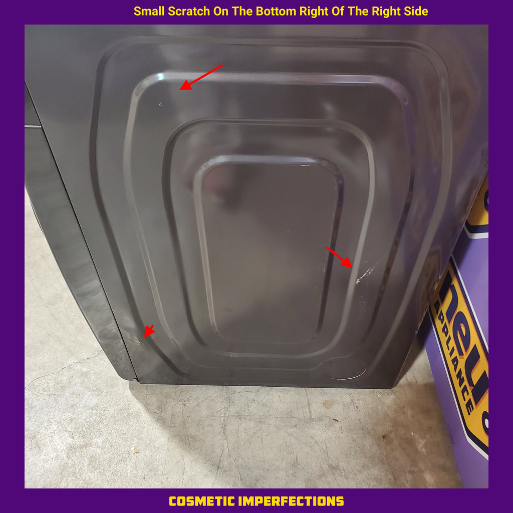 Samsung Frontload Brushed Black7.5 Cu. Ft.  Electric Dryer with Sensor Dry 5SD260 - DVE45T6000V Scratch & Dent (Minor)