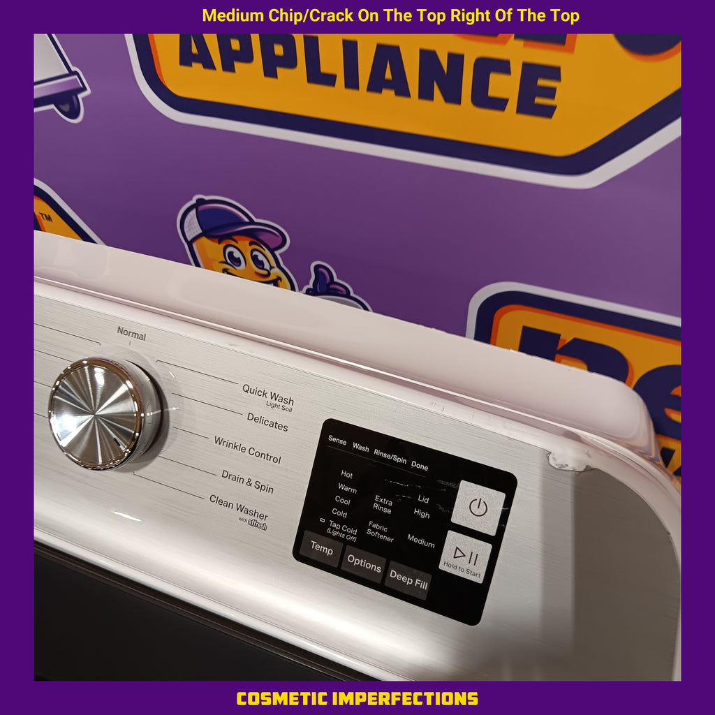 Pictures of Maytag Top Load 4.8 cu ft Washer with Deep Fill and Slow-Close Glass Lid MVW6200KW - Scratch & Dent (Minor) and Maytag 7.0 cu. ft Top Load Gas Dryer with Moisture Sensing 16154 - MGD6200KW - Scratch and Dent (Minor) - Neu Appliance Outlet - Discount Appliance Outlet in Austin, Tx