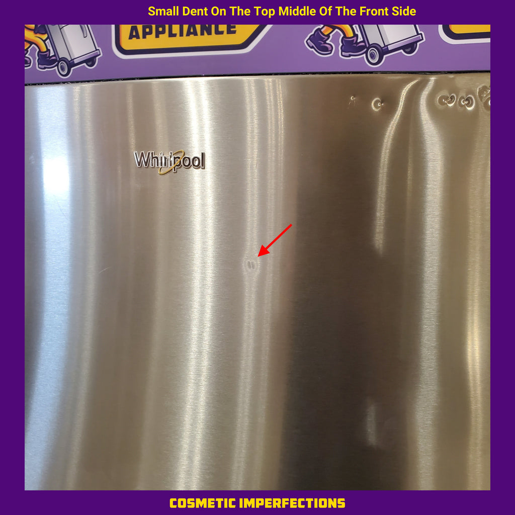 Pictures of Whirlpool 18 Cu. Ft. 28-inch Wide Refrigerator in Stainless Steel WRT518SZFM - Scratch & Dent (Minor) - Neu Appliance Outlet - Discount Appliance Outlet in Austin, Tx